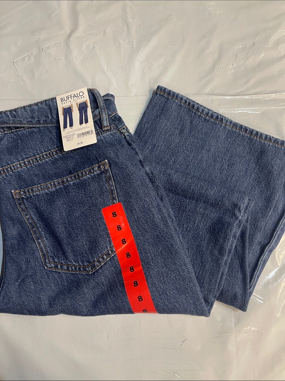 Buffalo David Bitton Men’s Dark Blue Bootcut Jeans